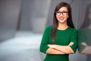Headshot Of Cute Asian Woman Professional Possibly Accountant Architect Businesswoman Lawyer Attorney Img