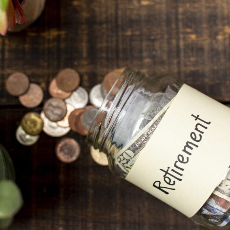 Saving Money In A Jar For The Retirement In Canada